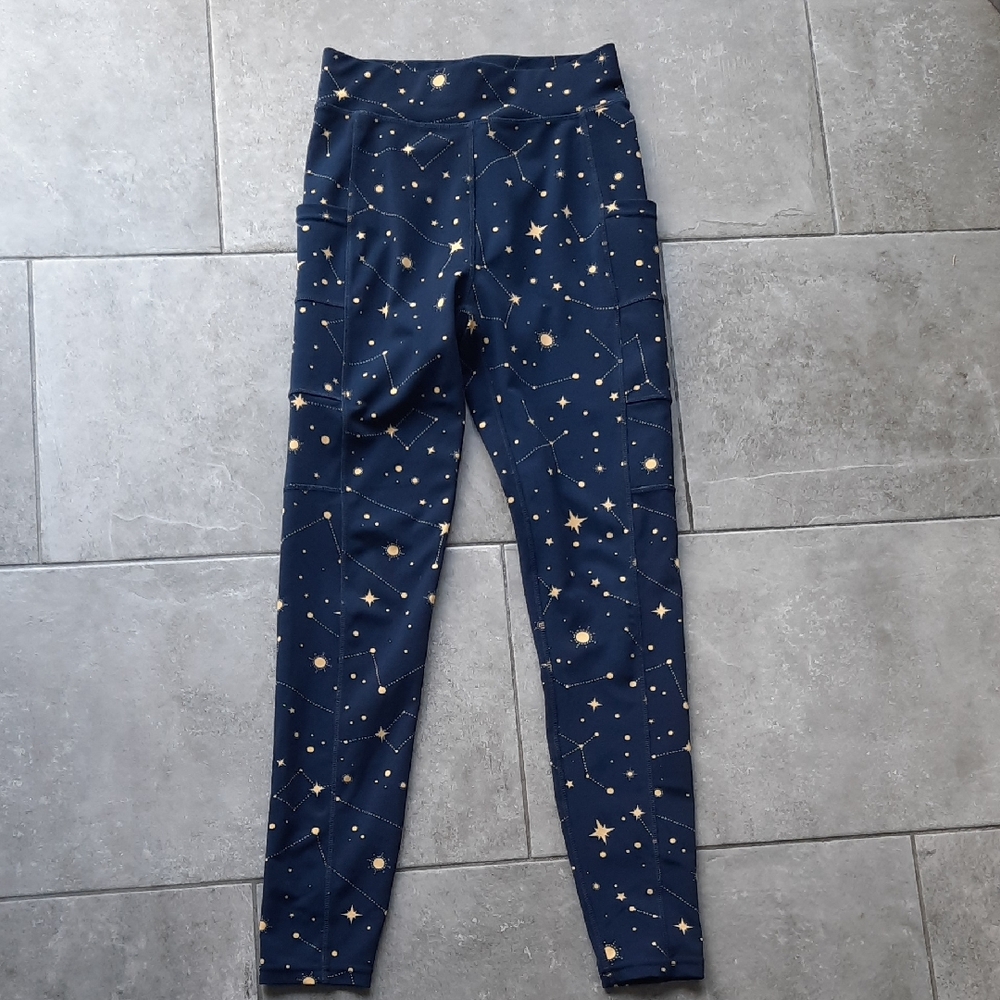 POP Fit Celestial Navy Leggings